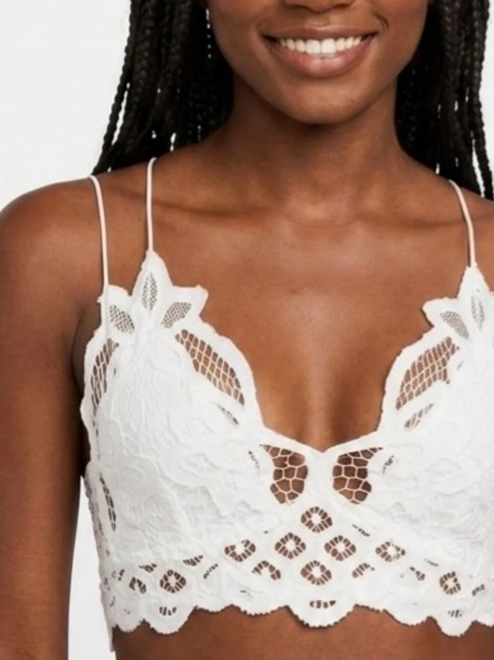 Free People Adella lace bralette Size Large